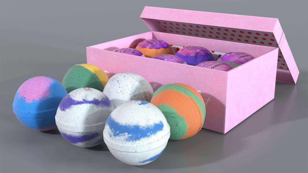 Shinymod Bath Bombs 3D model