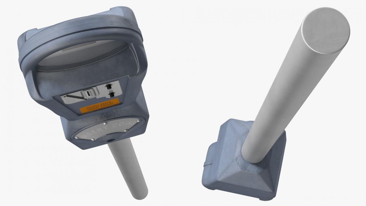 3D Parking Meter model