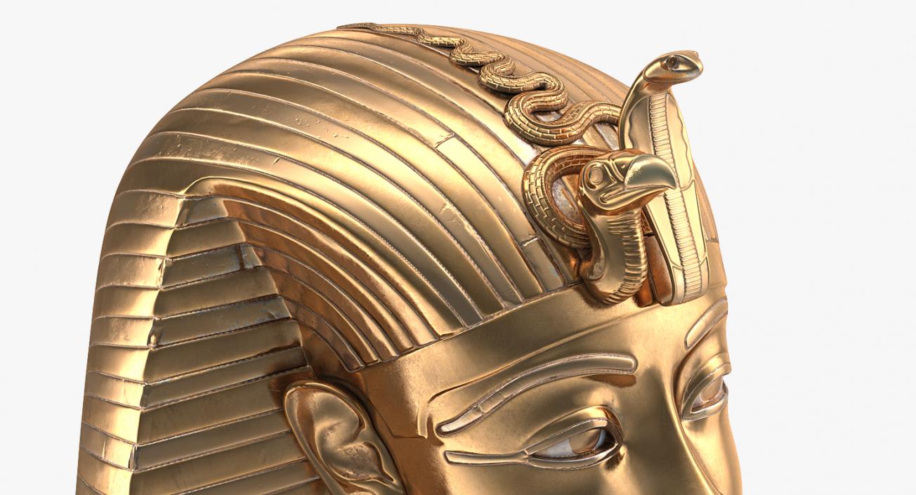 Gold Mask of Tutankhamun 3D model