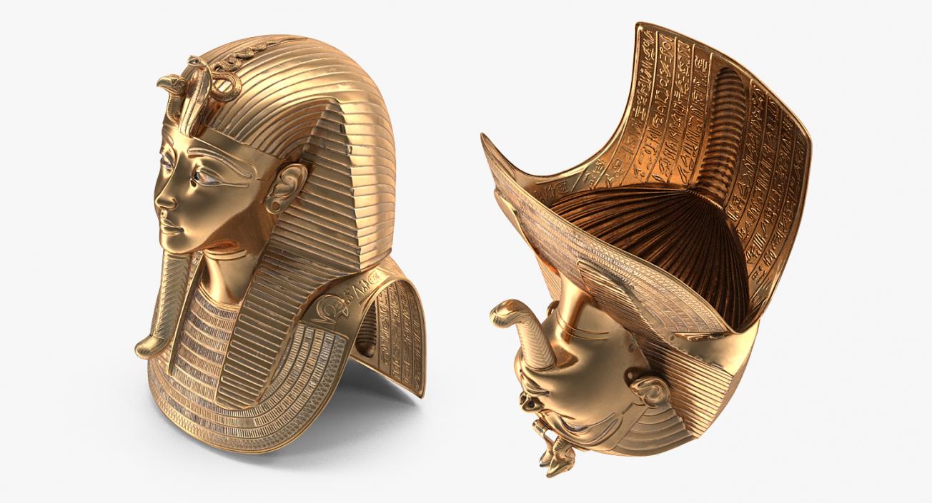 Gold Mask of Tutankhamun 3D model