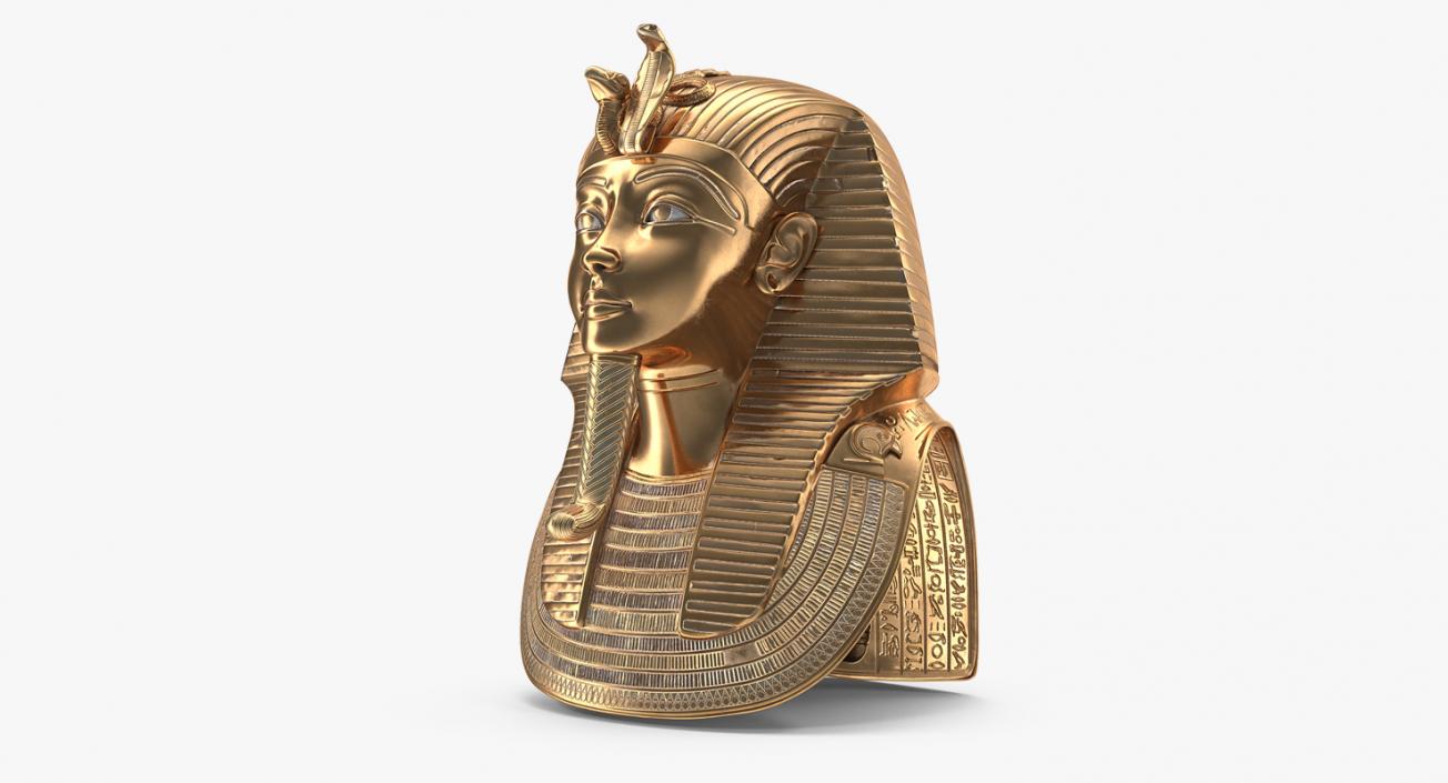 Gold Mask of Tutankhamun 3D model