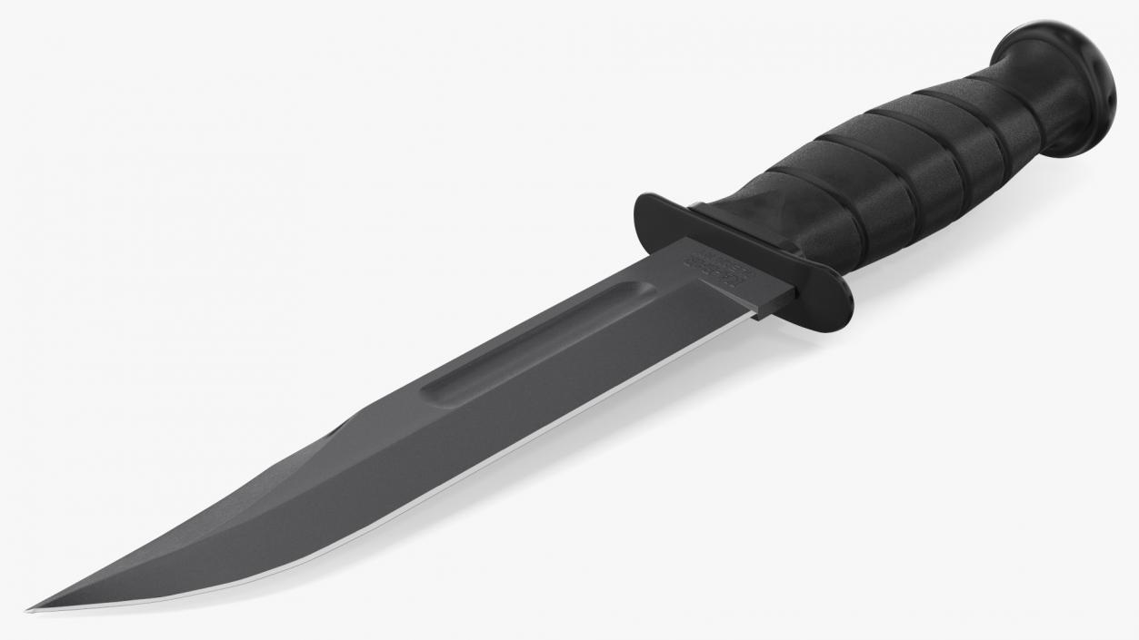 Ka Bar USMC Mark II Fighting Knife 3D model