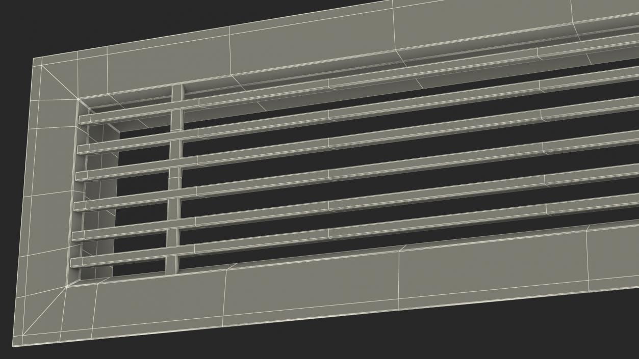 3D Linear Bar Air Ventilation