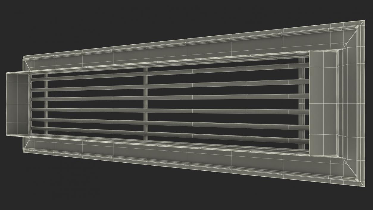 3D Linear Bar Air Ventilation