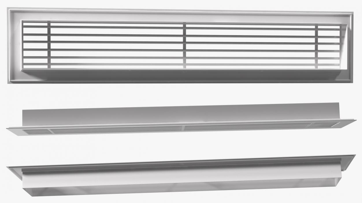 3D Linear Bar Air Ventilation