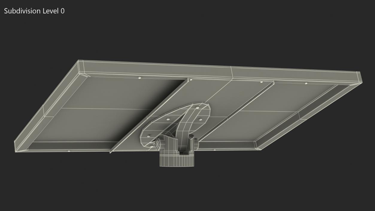 Compact Solar Panel 3D model