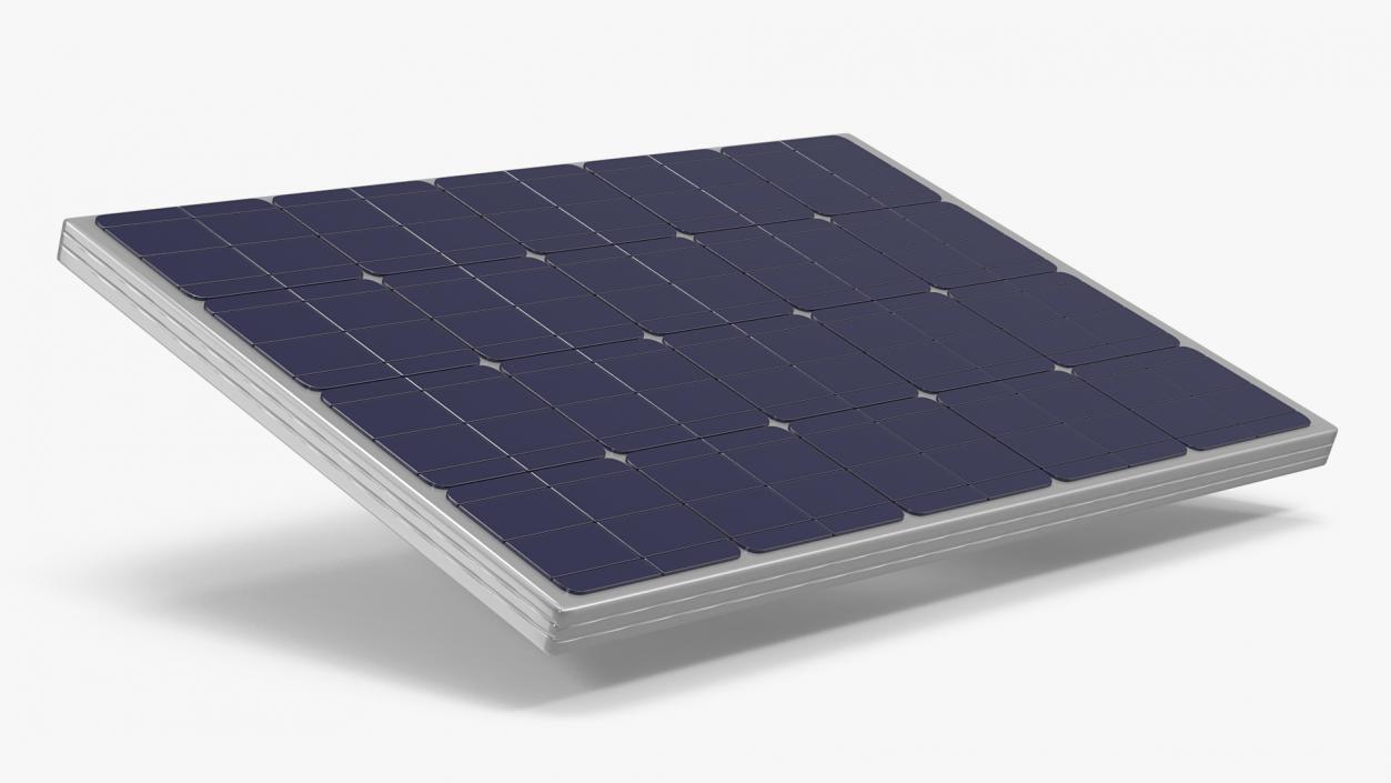 Compact Solar Panel 3D model