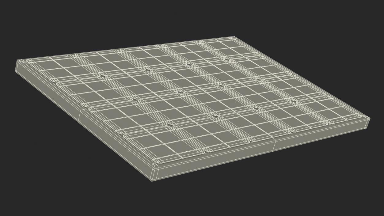 Compact Solar Panel 3D model