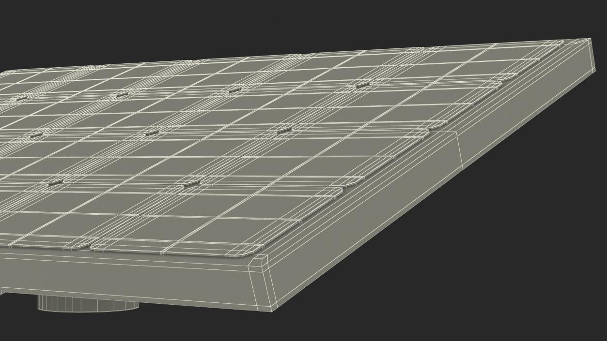 Compact Solar Panel 3D model