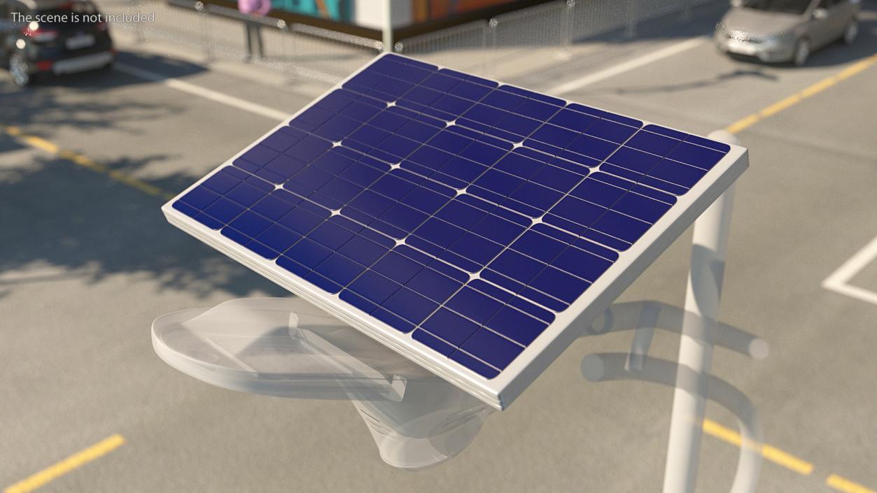 Compact Solar Panel 3D model