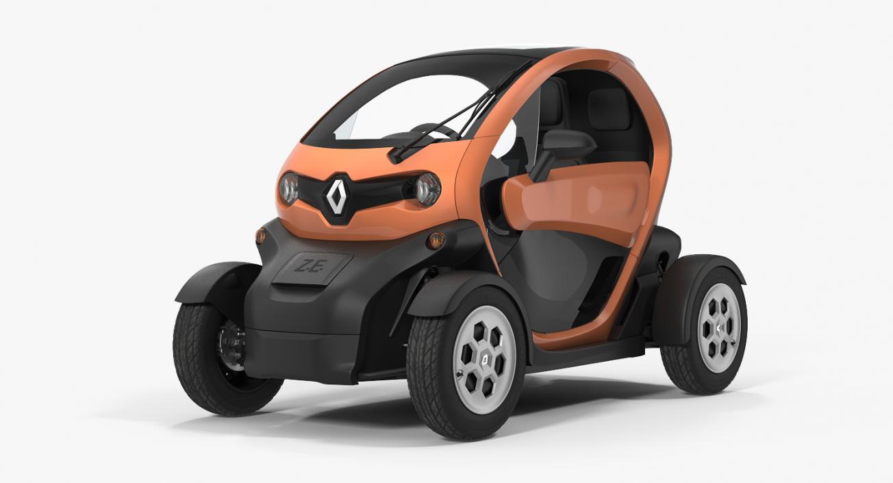 3D Renault Twizy 2018 model