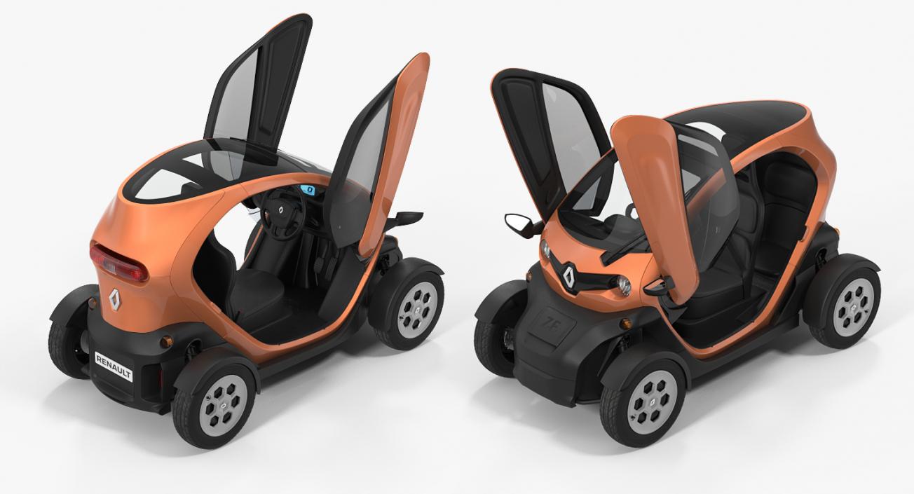 3D Renault Twizy 2018 model