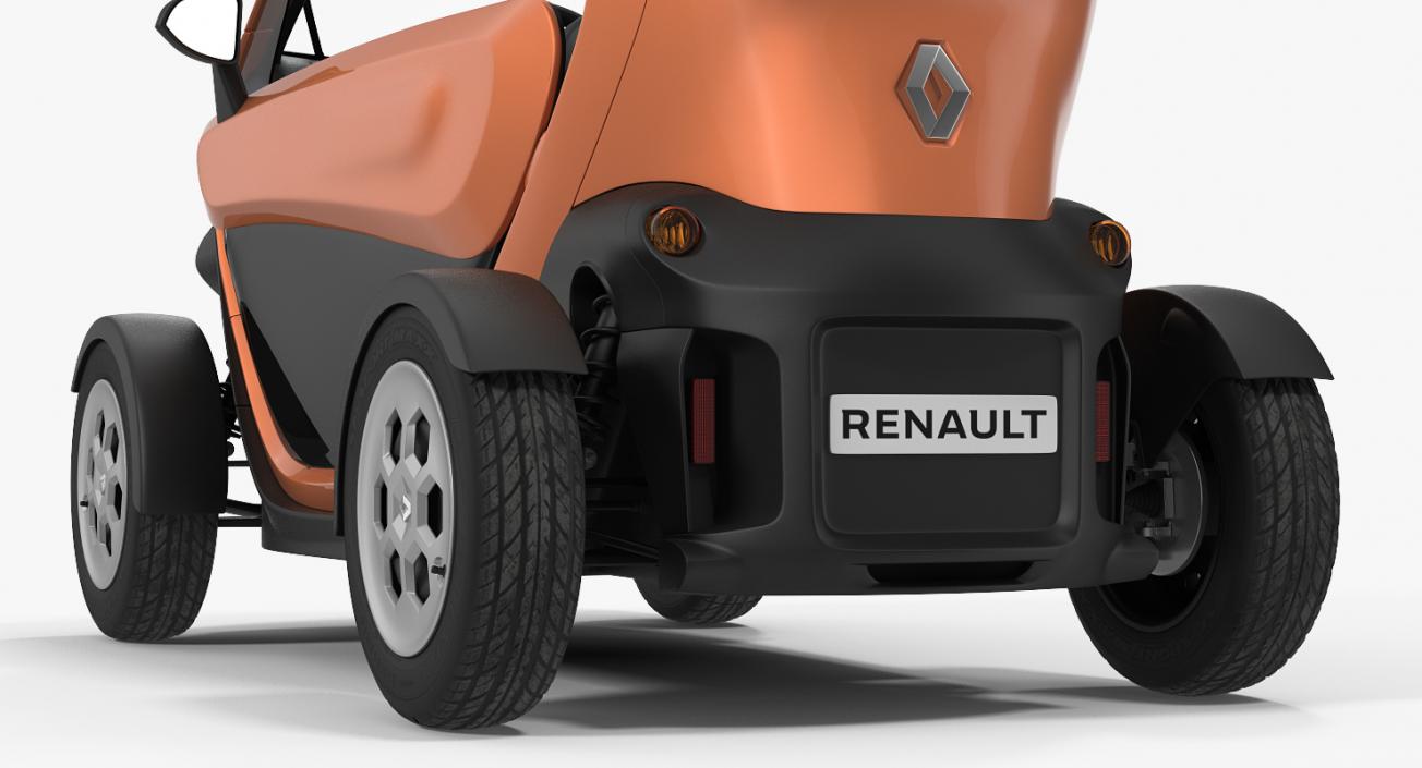 3D Renault Twizy 2018 model