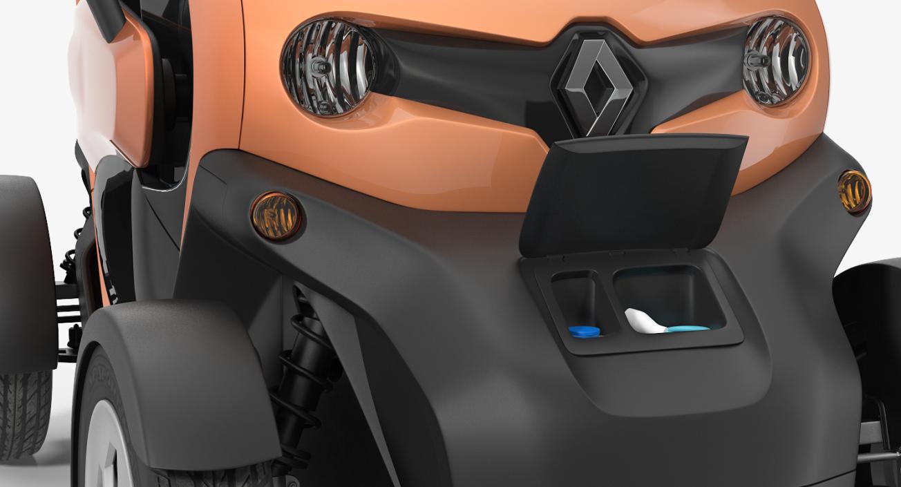 3D Renault Twizy 2018 model