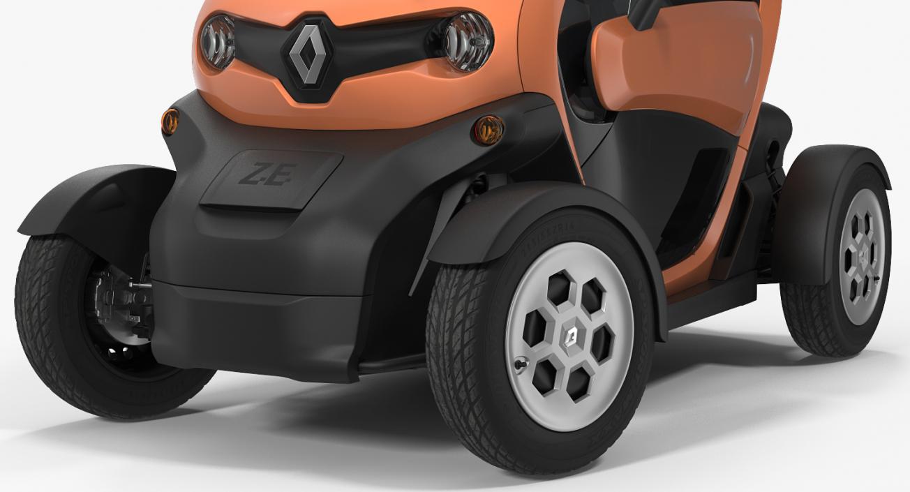 3D Renault Twizy 2018 model