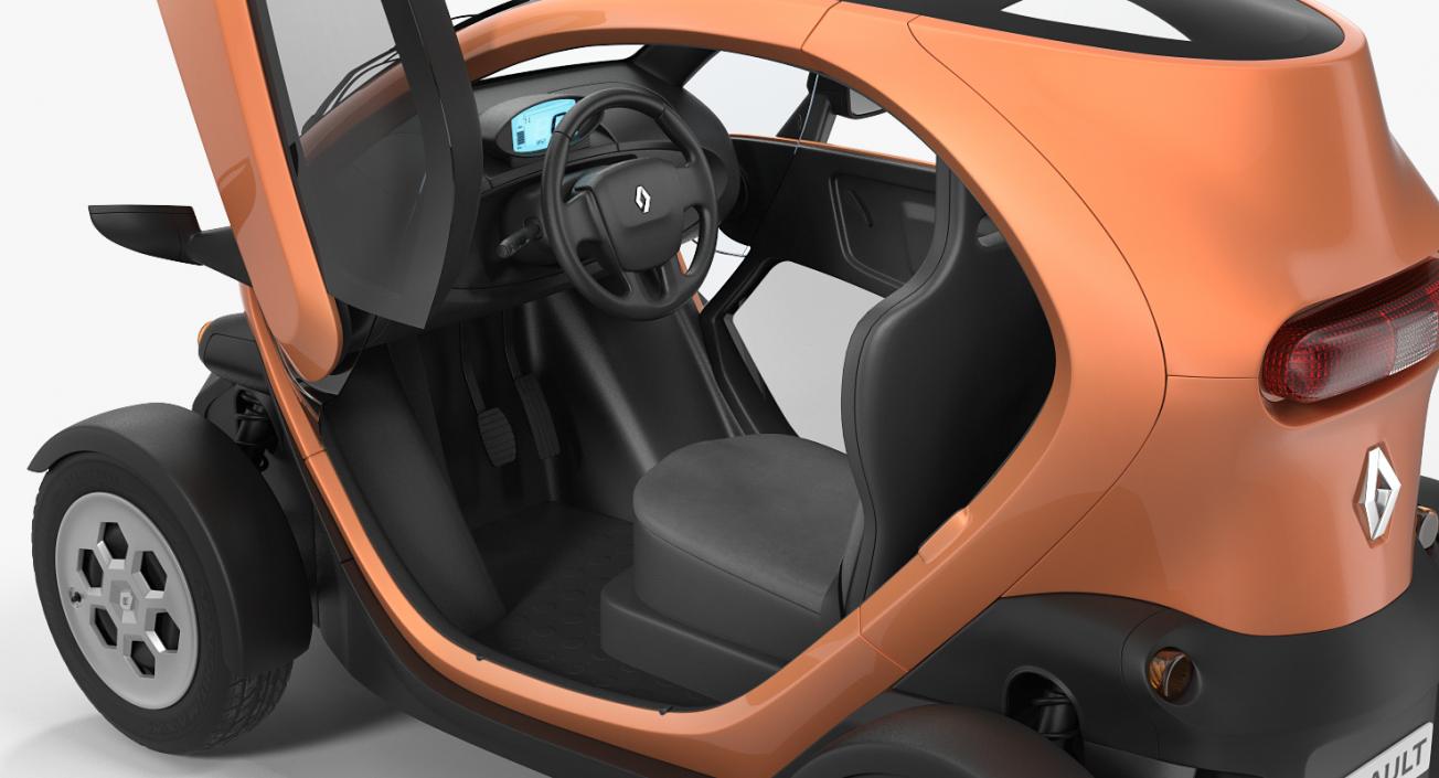 3D Renault Twizy 2018 model