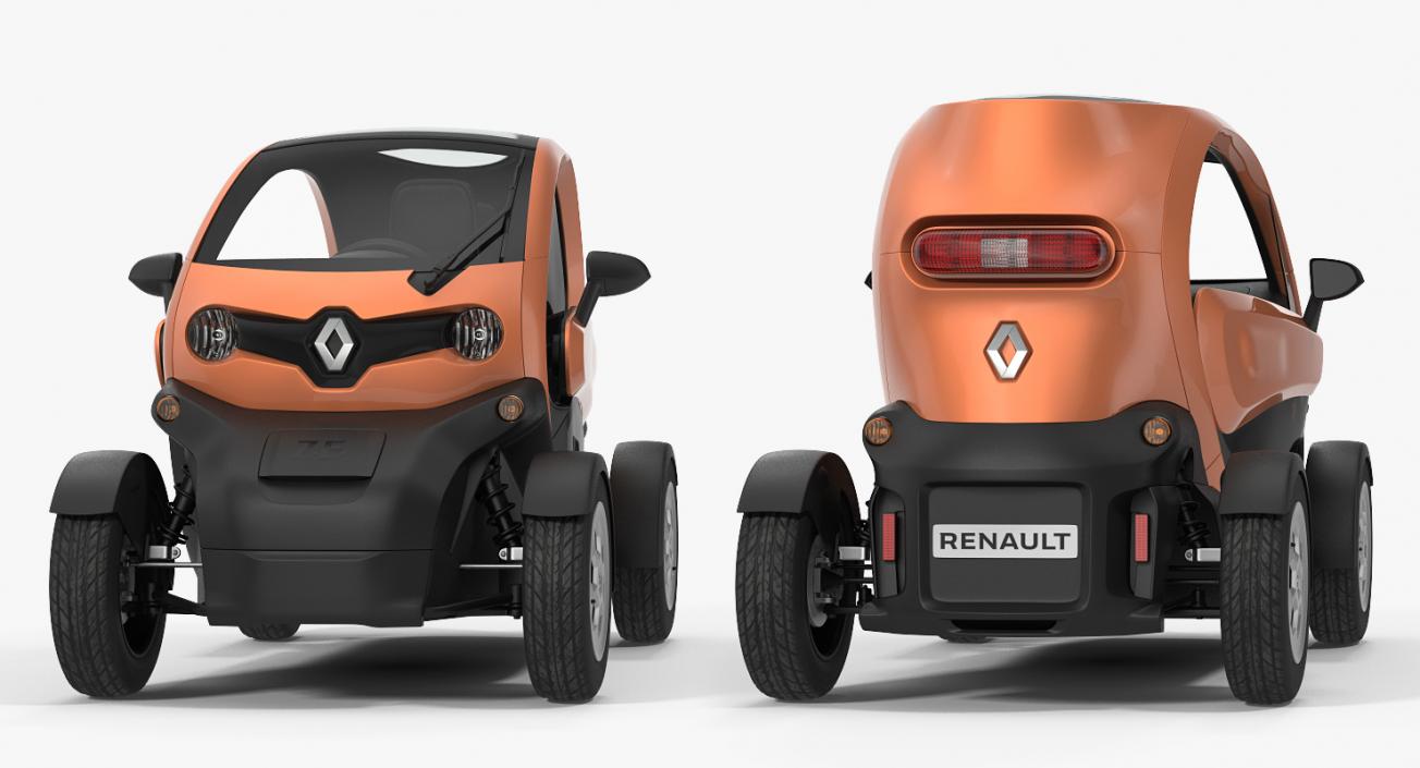 3D Renault Twizy 2018 model