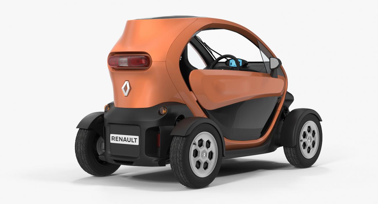 3D Renault Twizy 2018 model