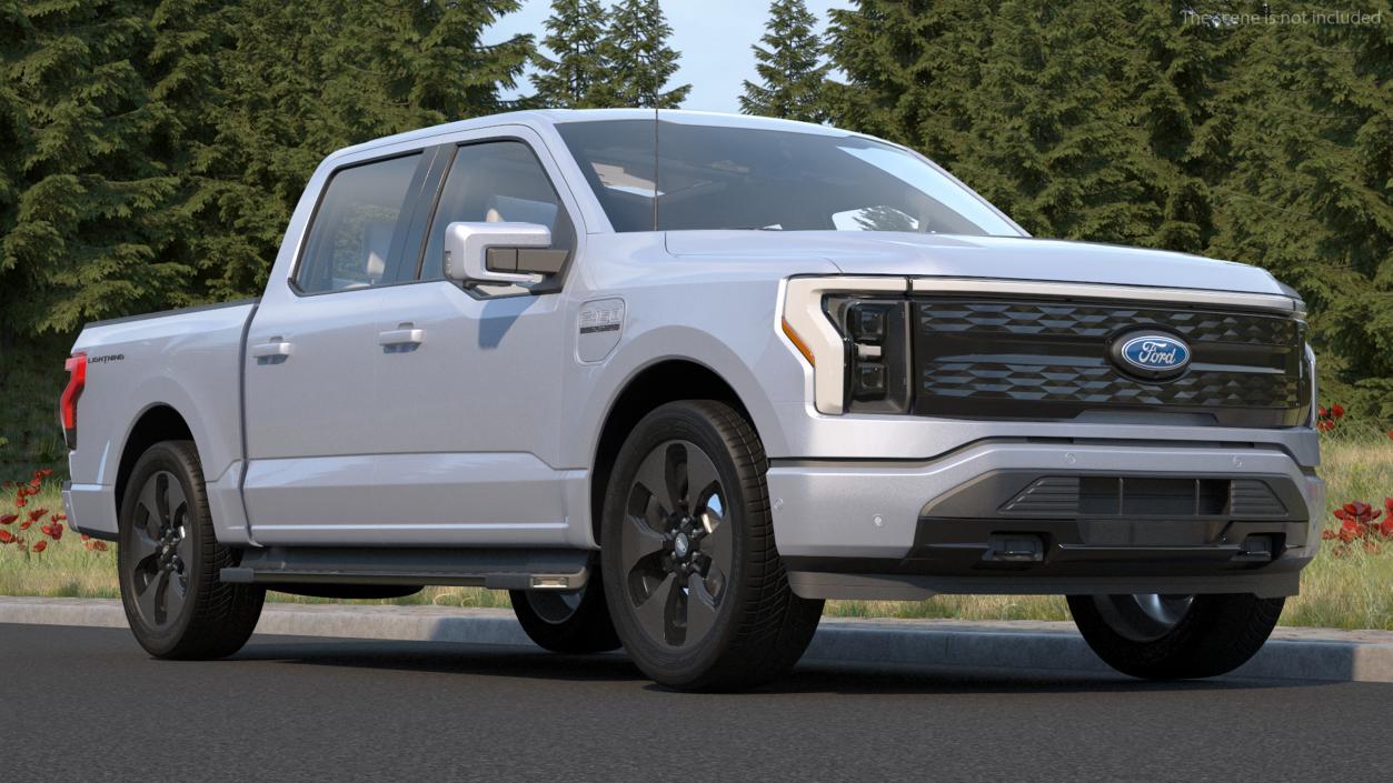 3D model Ford F-150 Lightning