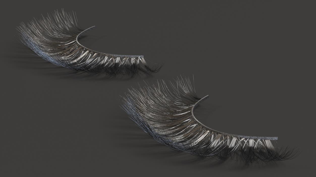 3D model False Eyelashes