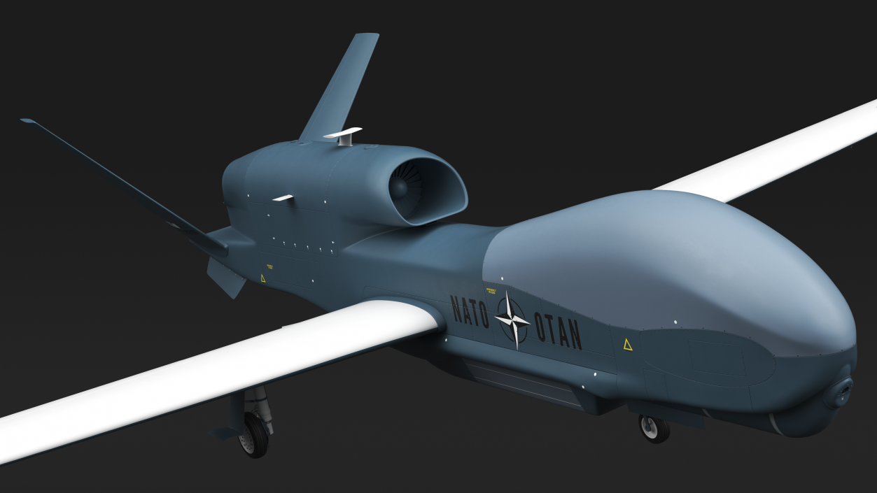 NATO AGS RQ-4D Phoenix UAV Drone 3D