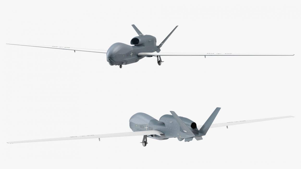 NATO AGS RQ-4D Phoenix UAV Drone 3D