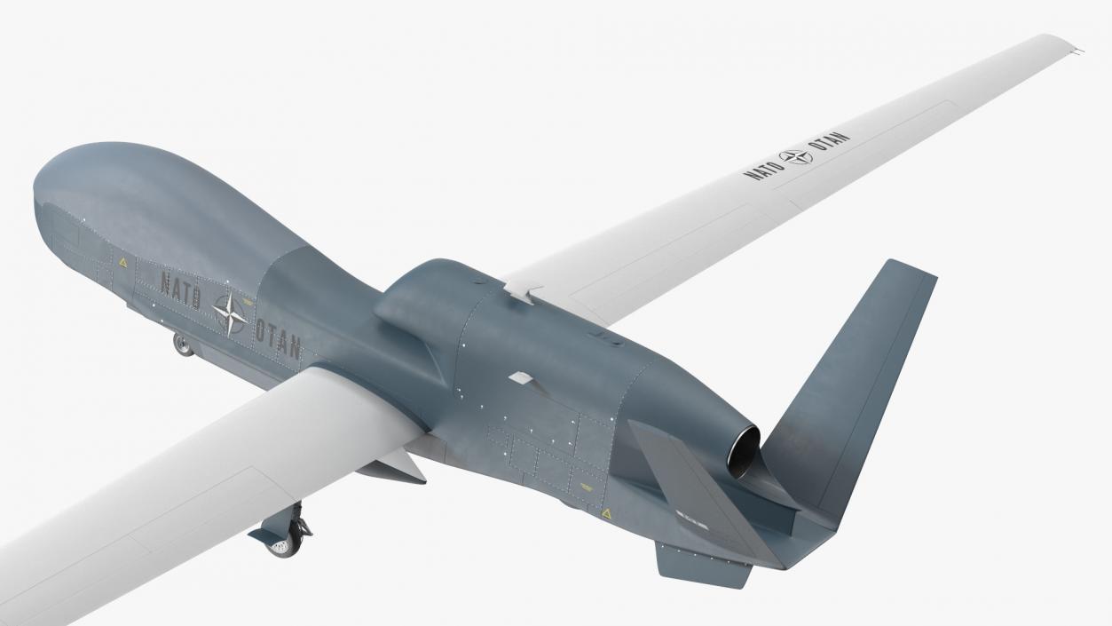 NATO AGS RQ-4D Phoenix UAV Drone 3D