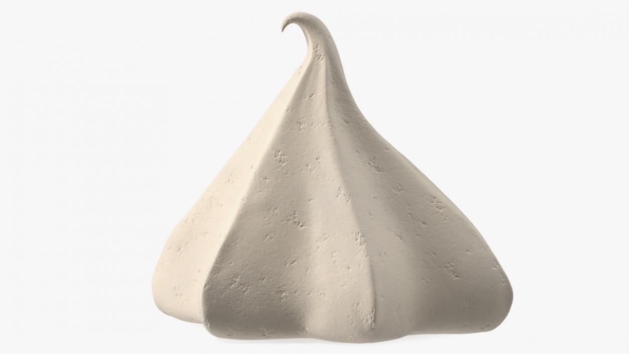 Meringue Small Cone Caramel 3D