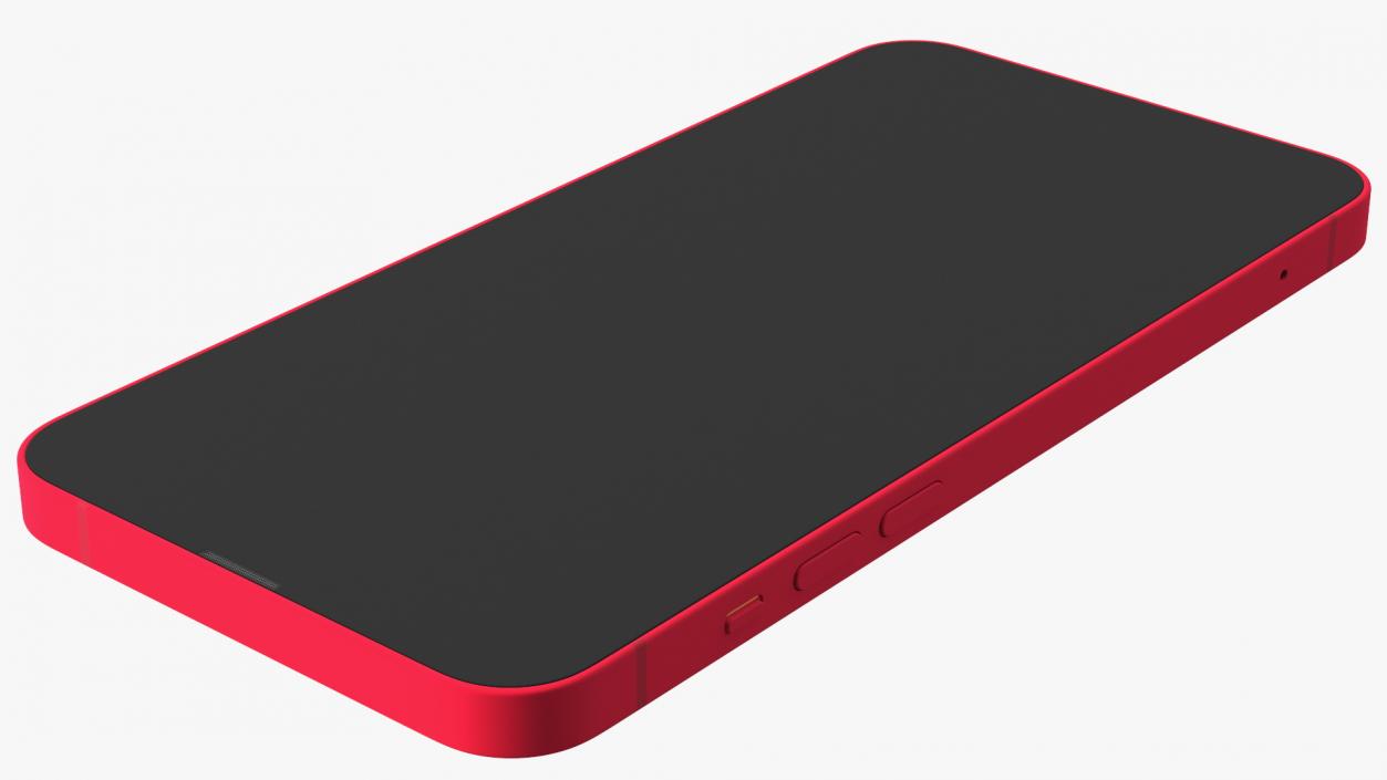 Apple iPhone 14 Plus Red 3D model