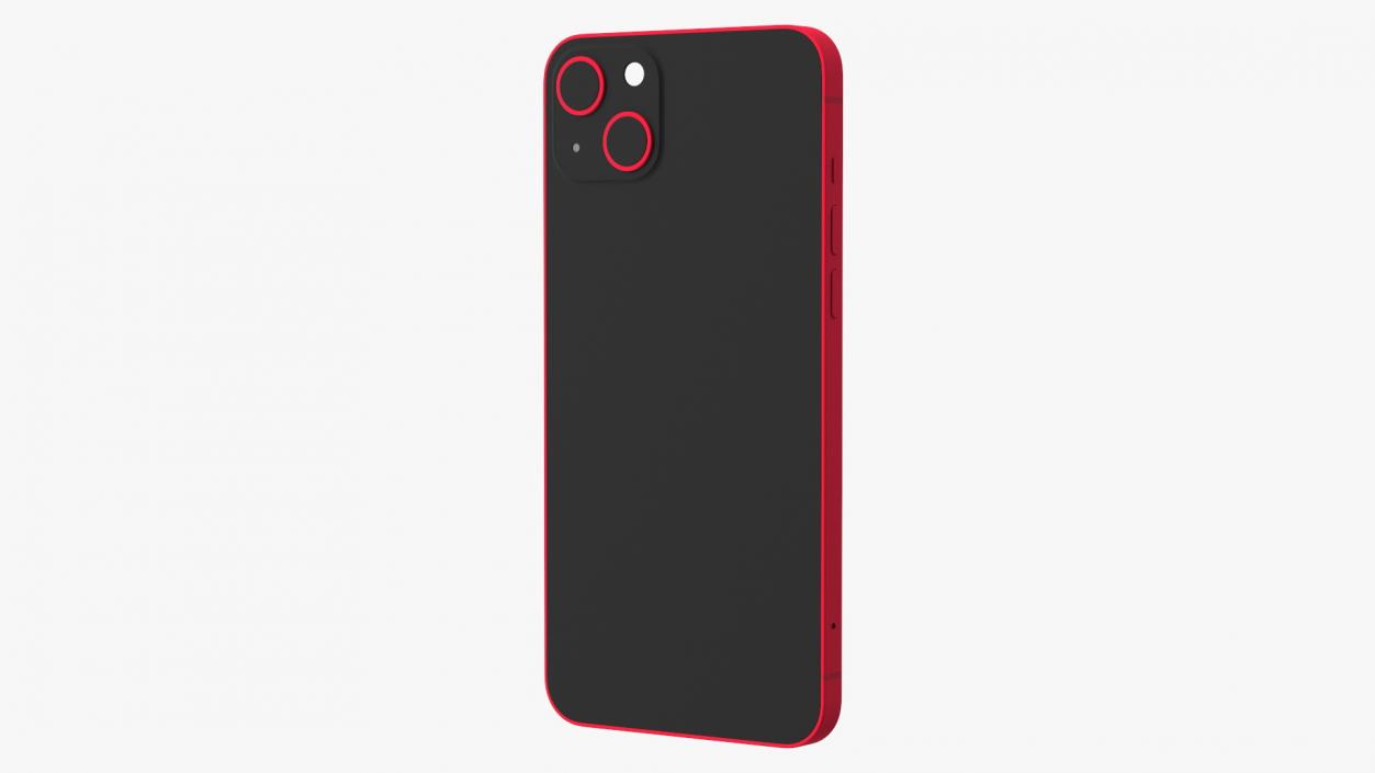 Apple iPhone 14 Plus Red 3D model