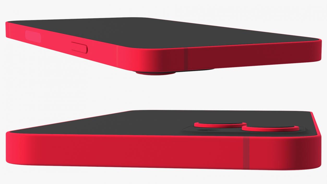 Apple iPhone 14 Plus Red 3D model