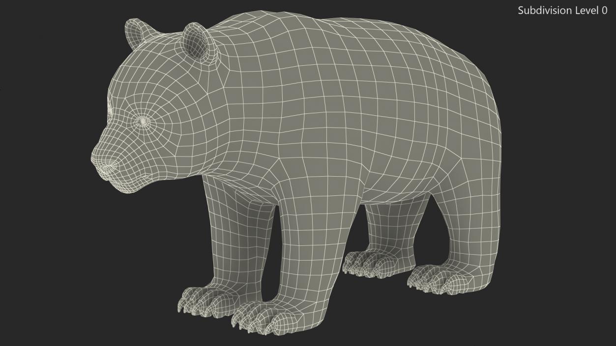 3D Giant Panda Rigged model