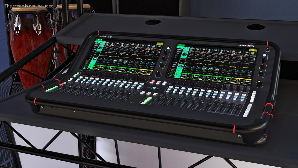 Digital Mixing Console Allen and Heath AVANTIS On 3D model