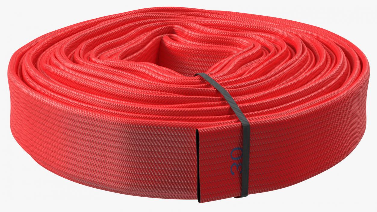 3D Fire Hose Cabinet Set