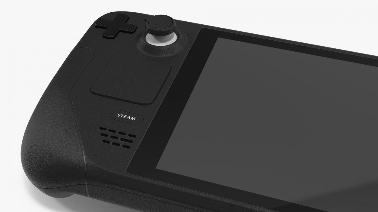 Steam Deck Handheld Gaming Computer Off 3D model