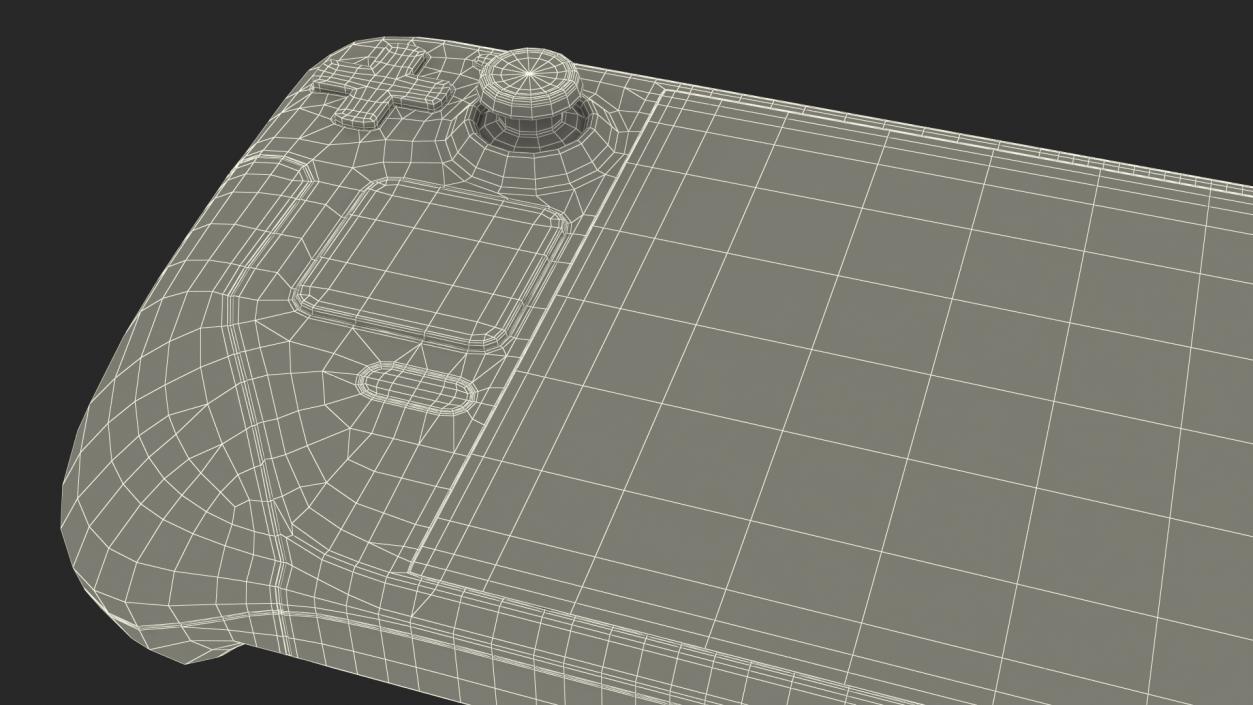 Steam Deck Handheld Gaming Computer Off 3D model