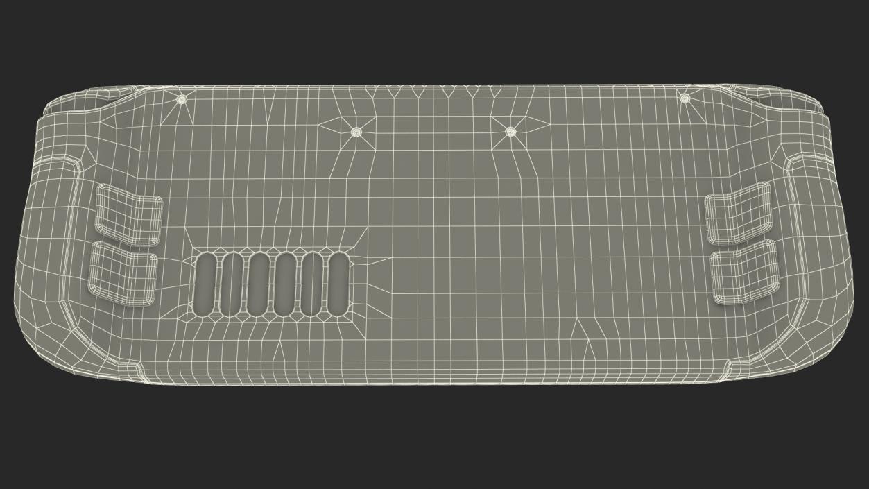 Steam Deck Handheld Gaming Computer Off 3D model
