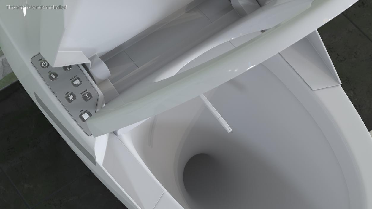 3D Bidet Smart Toilet model