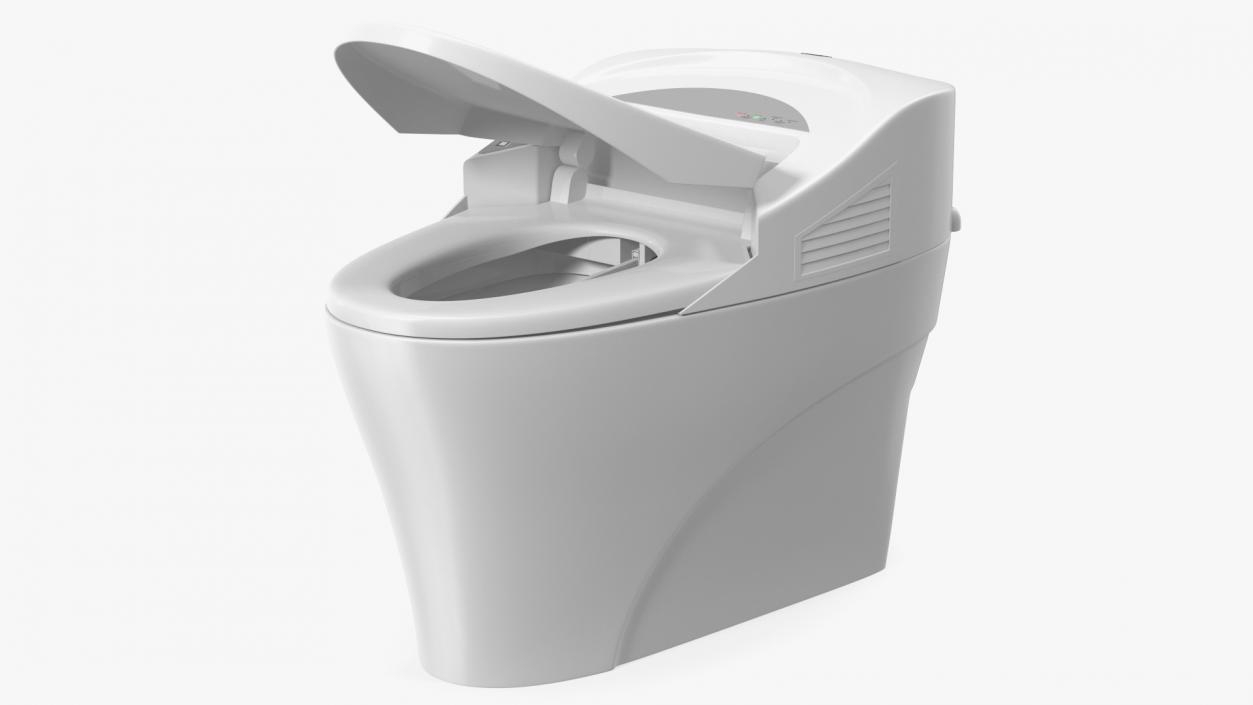 3D Bidet Smart Toilet model