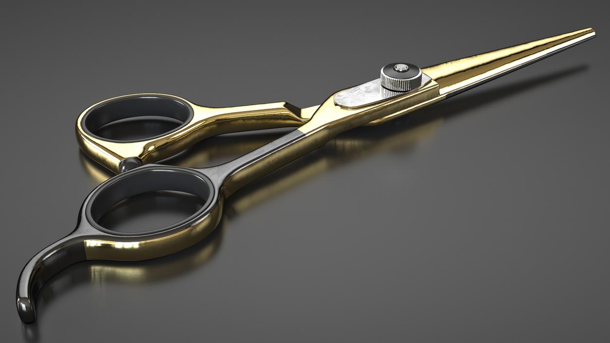 3D model ShearGuru Professional Straight Edge Scissors