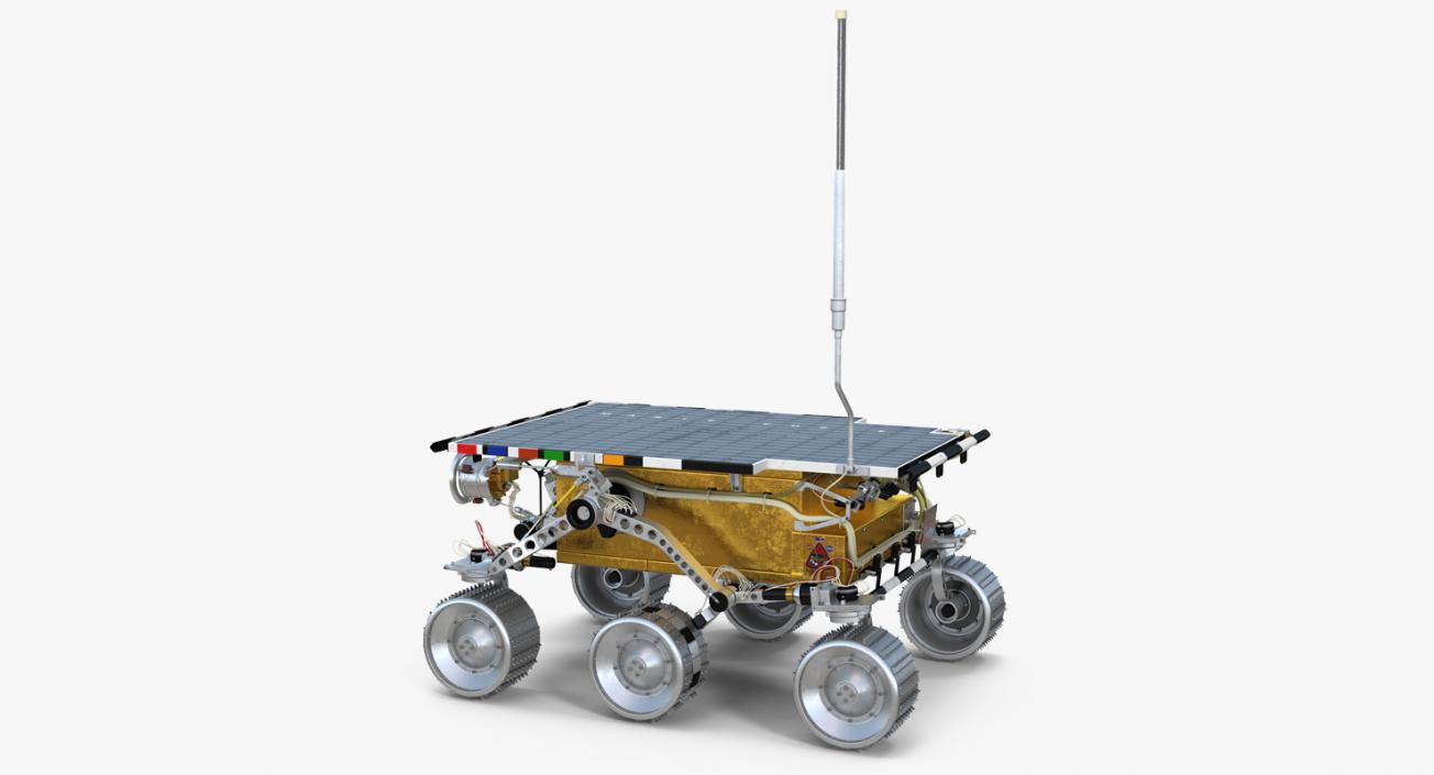 3D model Mars Rover Sojourner