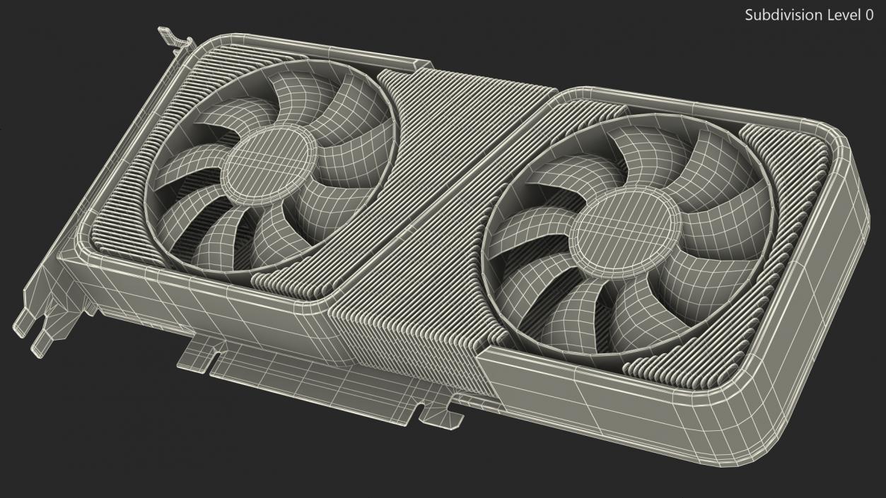 3D model Nvidia GeForce RTX 3070 Founders Edition