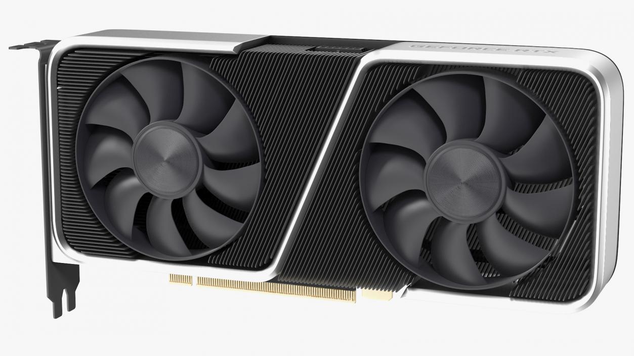 3D model Nvidia GeForce RTX 3070 Founders Edition