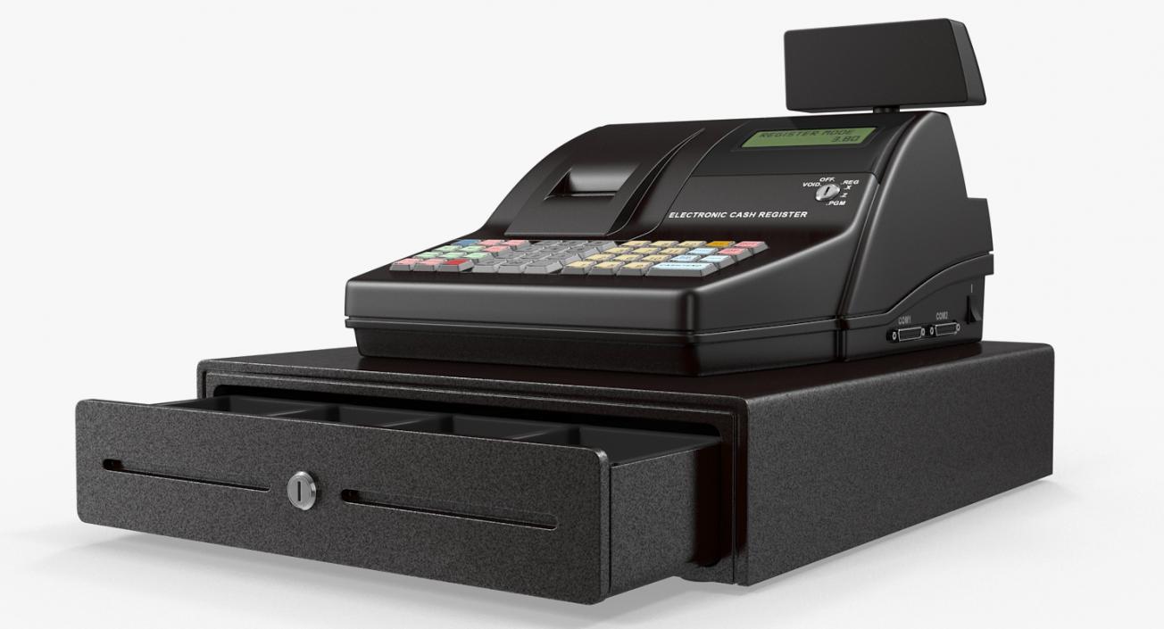 Cash Registers and Card Terminals Collection 3D model