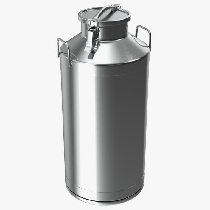 Milk Container Stainless Steel 60 Liter 3D model