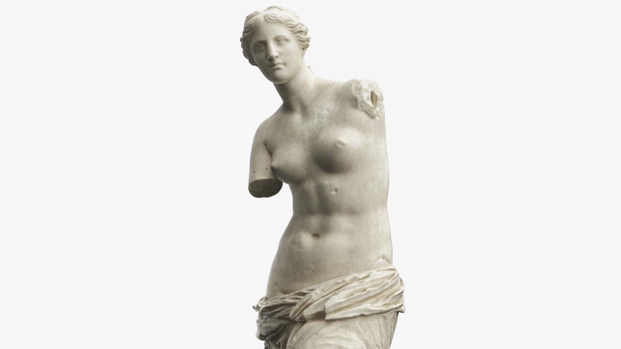 Statue of Venus de Milo Stone 3D model