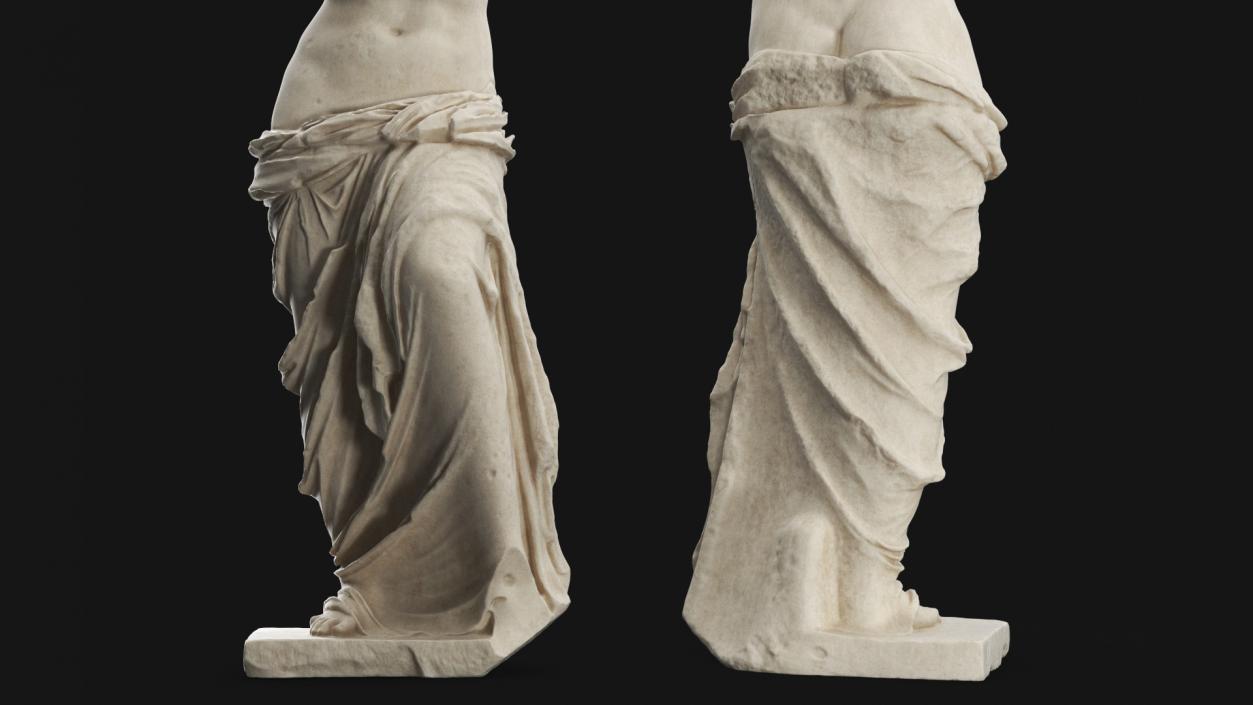 Statue of Venus de Milo Stone 3D model