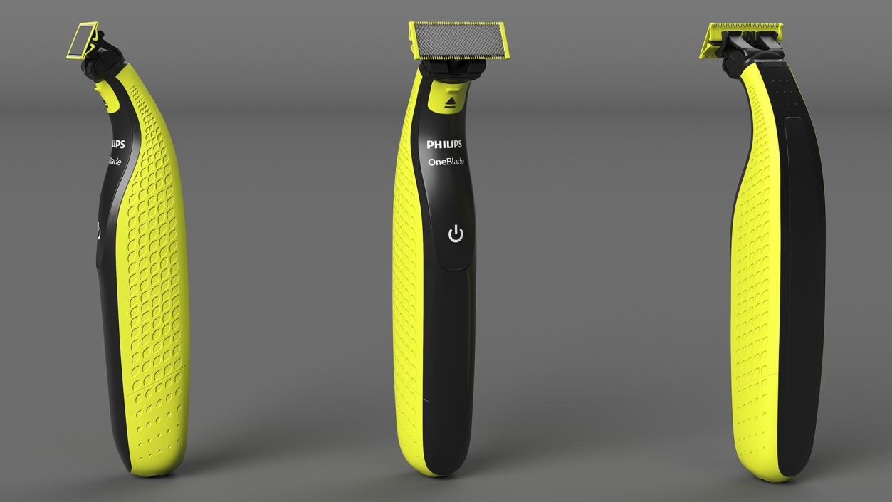 3D Philips OneBlade Trimmer Yellow