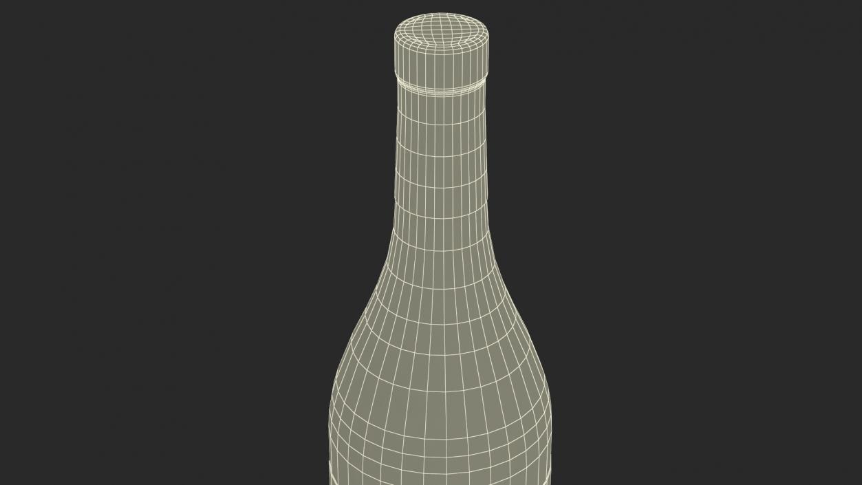 3D Sordo Barbaresco Bottle model