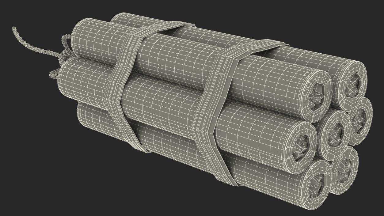 Dynamite Pack Dirty 3D model